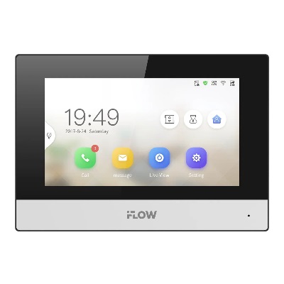 F-VI-3442HPWE1 7“ гибридный IP видеодомофон с Wi-Fi